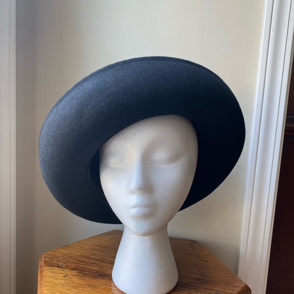 Vintage Scala Collectione women's felt hat 100% wool hand crafted hat/size 22 - Picture 10 of 16